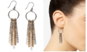Lucky Brand Two-Tone Paddle Drop Earrings